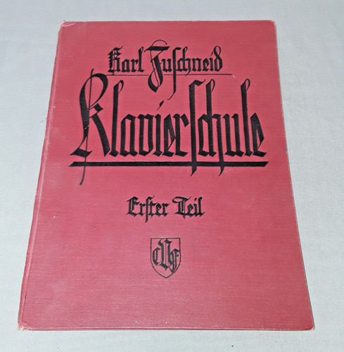Klavierschule buch teil karl - klavierschule,