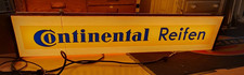 50er 60er Jahre Continental Reifen Leuchtreklame, Leuchtwerbung Tresenleuchte