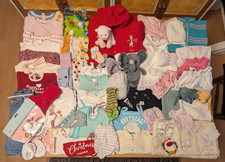 60tlg Babypaket Mädchen 62 68