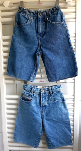 Jeans bermudas shorts blau - bermudas,