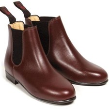 Regent Steed Ochsenblut Leder Jodhpur Stiefel UK Erwachsenengrößen verfügbar