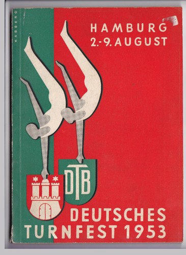 Hamburg turnfest 1953 - hamburg,