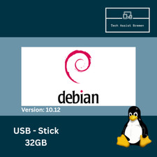 Debian 12 USB Stick 32GB – stabiles Linux Live-System für alte PCs & Alltag
