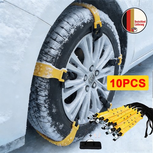 10x schneeketten für auto - schneeketten,