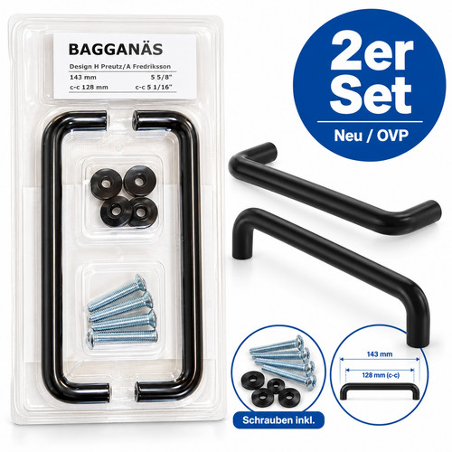 Ikea bagganäs möbelgriffe - bagganÄs, 2x