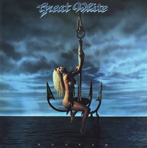 Great white hooked - great,