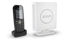 Snom M430 DECT-Telefon Anrufer-Identifikation 22h Gespräche 350h Standby Freispr