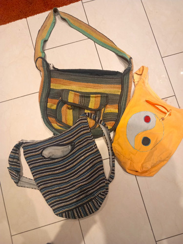 3er set umhängetaschen - ,