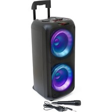 IBIZA VENUS600 BELEUCHTETE KARAOKE LAUTSPRECHERBOX 600W SOUND MUSIK BÜHNE LED