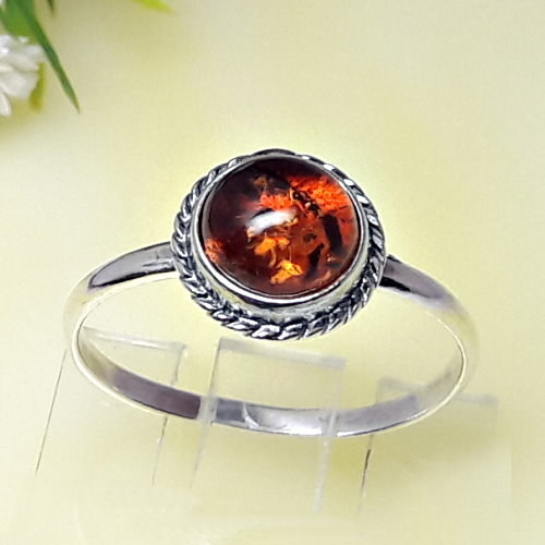 Bernstein ring silber 925 - ring,
