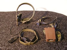 Vintage Military Headset SA-142C/GSA-6 mit Kehlkopfmikro