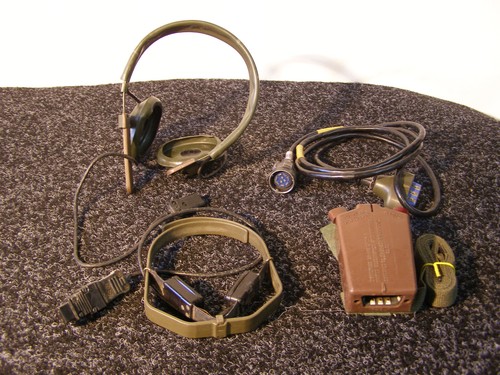 Vintage military headset - vintage,