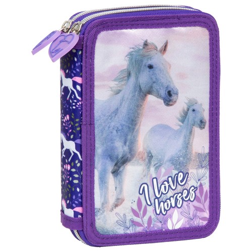 Pferde fach federtasche - 2,