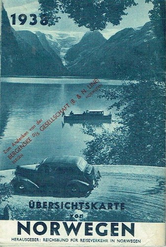 Norwegen übersichtskarte - norwegen,