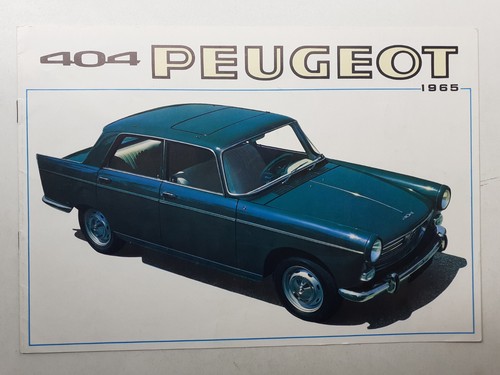 Peugeot 404 1965 - peugeot:,