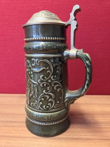 Bks stein bierkrug - stein, zinndeckel