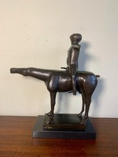 Bronzeskulptur Der Engel der