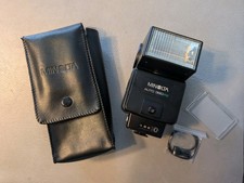 Minolta Auto 360PX Blitz Blitzgerät Aufsteckblitz