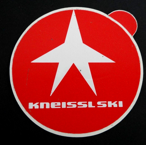 Werbe aufkleber kneissl ski - werbe-aufkleber,