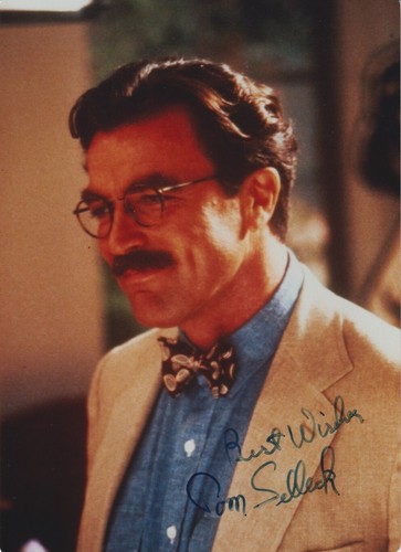 Tom selleck original autogramm - tom,