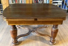 massiver Kulissentisch antik