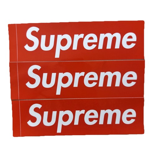 Supreme box logo sticker - 3x,