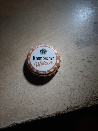 Kronkorken krombacher weizen - kronkorken,