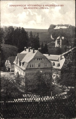 Wolkenstein erzgebirge - ak, im