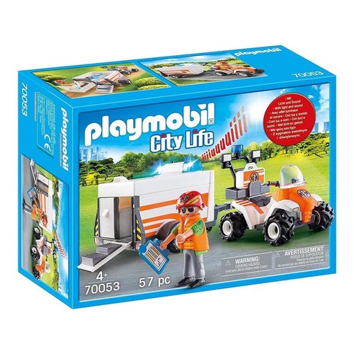 Playmobil citylife quad - -, mit