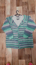 Damen Handgestrickte Jacke