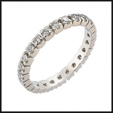 18K 750 White Gold Memory 0,72