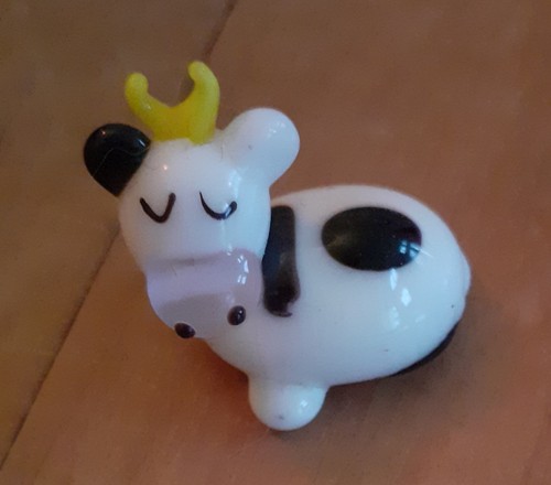 Kleine glaskuh handarbeit - kleine, glaskuh,