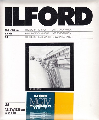 Ilford fotopapier 7x17 8cm - ilford, 12,7x17,8cm