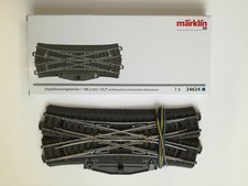 Märklin 24624 Spur H0 - elek. Doppelkreuzungsweiche 188,3mm NEU und OVP