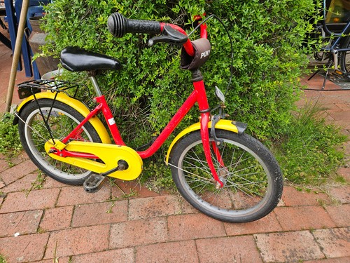 Kinderfahrrad zoll rot - kinderfahrrad,