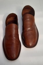 Herrenschuhe Slipper Gr. 43 weiches Leder Braun