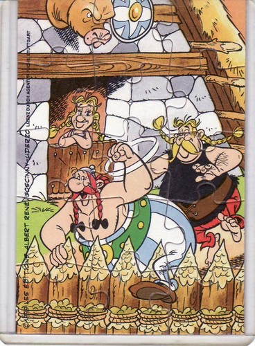 Puzzle asterix und - und, die