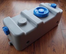 Wassertank 40 L Frischwasser Abwassertank Wasser Tank grau 300f036 NEU