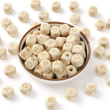 52pcs holzperlen mit