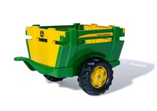 Rolly Toys John Deere Farm Trailer mit Heckklappe