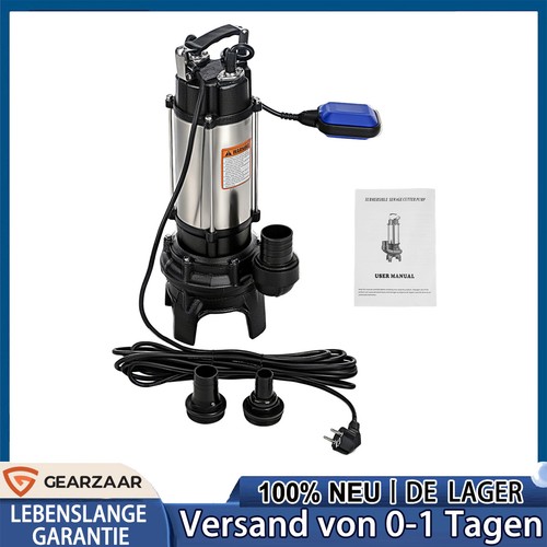 1500w fäkalienpumpe mit - 1500w,