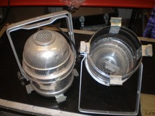 2 Stck. Floor Spot PAR 64, silber, SHOWTEC, ohne Leuchtmittel