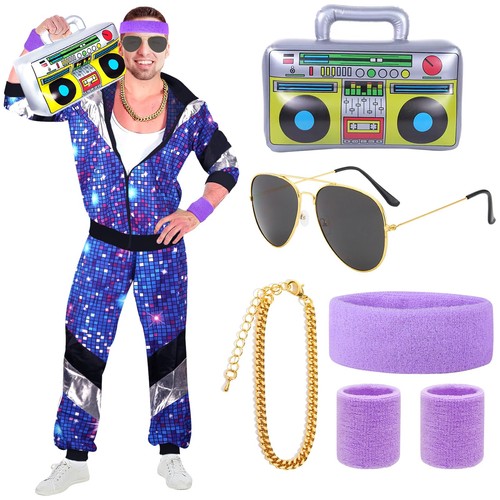 90er 80er jahre outfit herren - 80er,