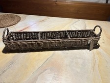 Riviera Maison Rattan Tablett Aufbewahrung Korb Neuwertig