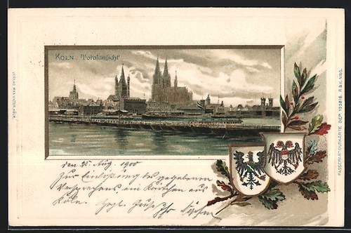 Passepartout-Lithographie