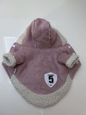 Hunde Mantel Jacke rosa Kapuze