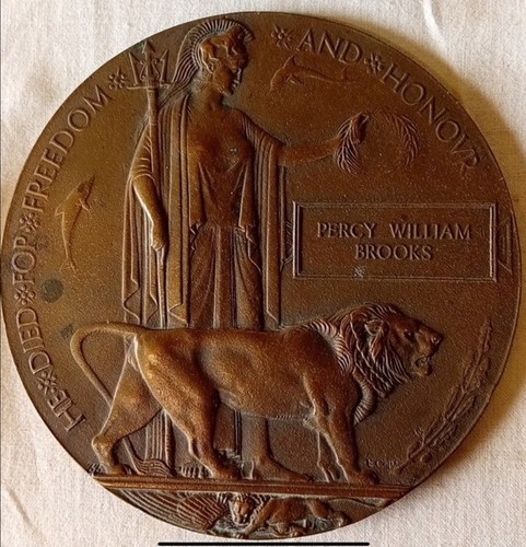 Wwi death penny - penny, "percy