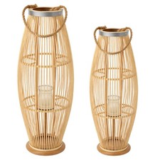 Windlicht XXL 2er Set Laterne