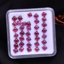 36 Stück Natürlich Granat