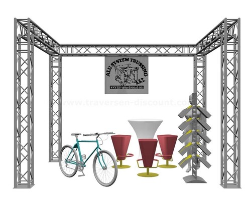 Mobiler messestand aus - mobiler,